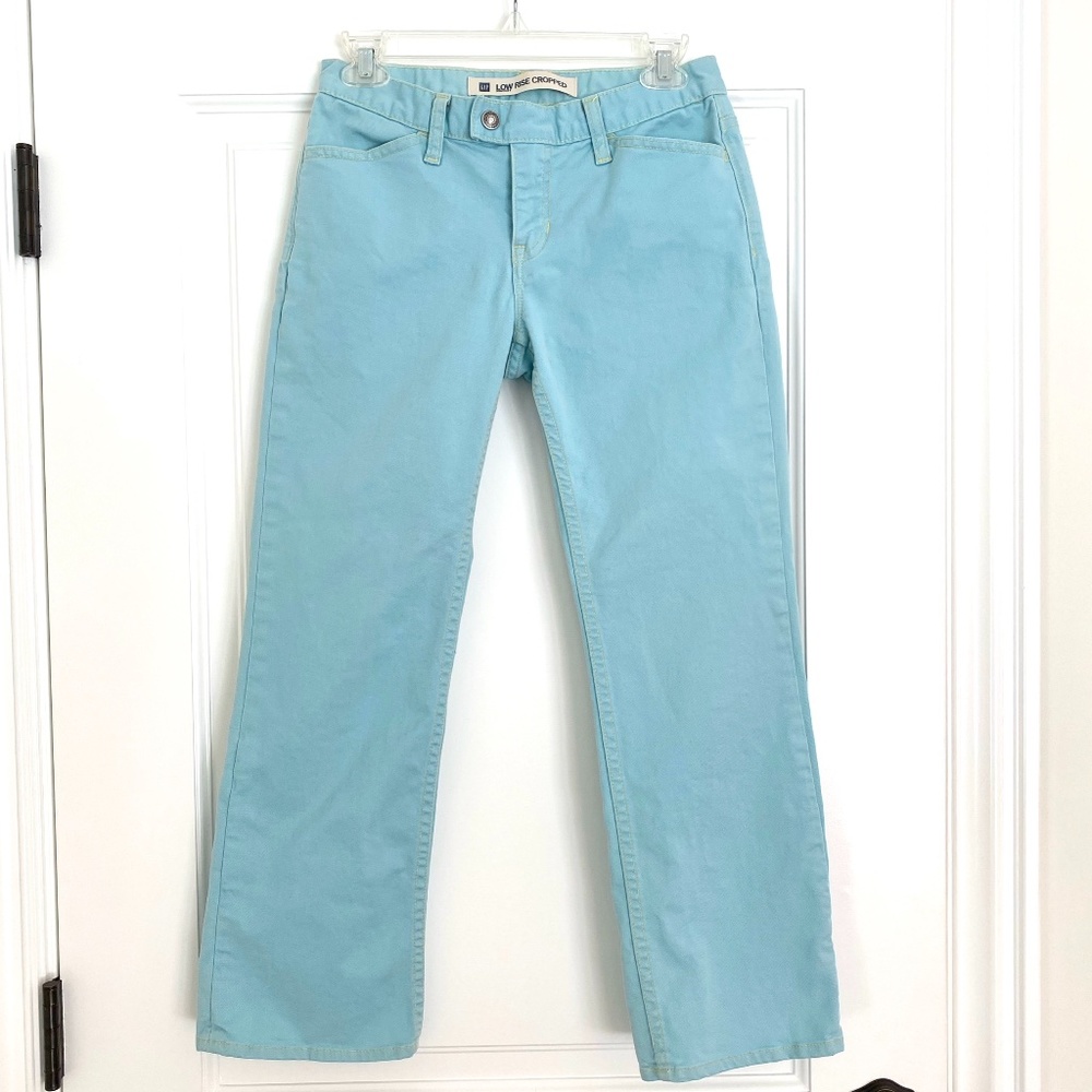 Gap Low Rise Cropped Stretch Jeans - Size 2 - Picture 1 of 3